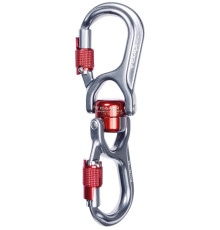 Вертлюг с двумя карабинами ENIGMA 3LOCK DOUBLE CAMP, 3498