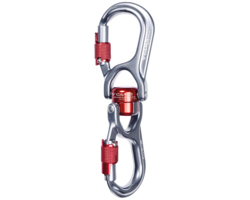 Вертлюг с двумя карабинами ENIGMA 3LOCK DOUBLE CAMP, 3498
