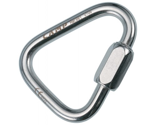 Карабин CAMP Delta 8 мм Stainless Steel Quick Link