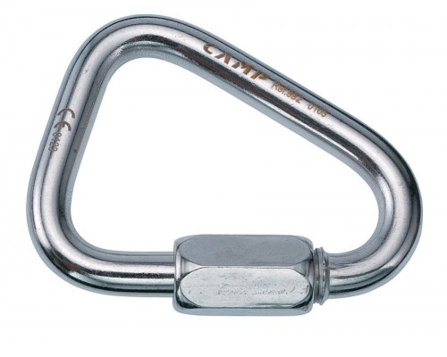Карабин CAMP Delta 10 мм Stainless Steel Quick Link